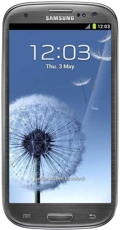 Смартфон Samsung Galaxy S3 GT-I9300 16Gb Titanium grey - Верхняя Пышма